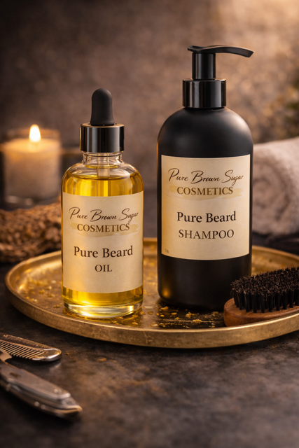 Pure Beard Oil/ Pure Beard Shampoo